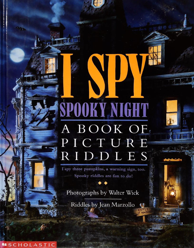 Livre ISBN 0590481371 I Spy Spooky Night: A Book of Picture Riddles (Jean Marzollo)