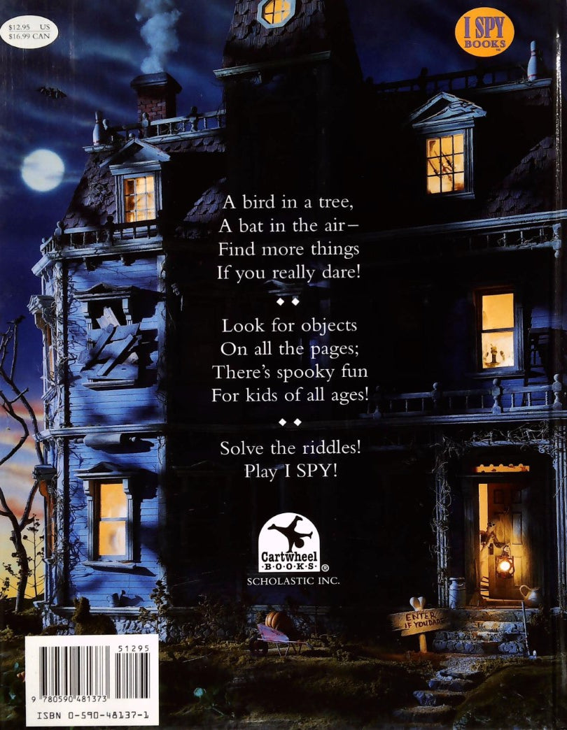 I Spy Spooky Night: A Book of Picture Riddles (Jean Marzollo)