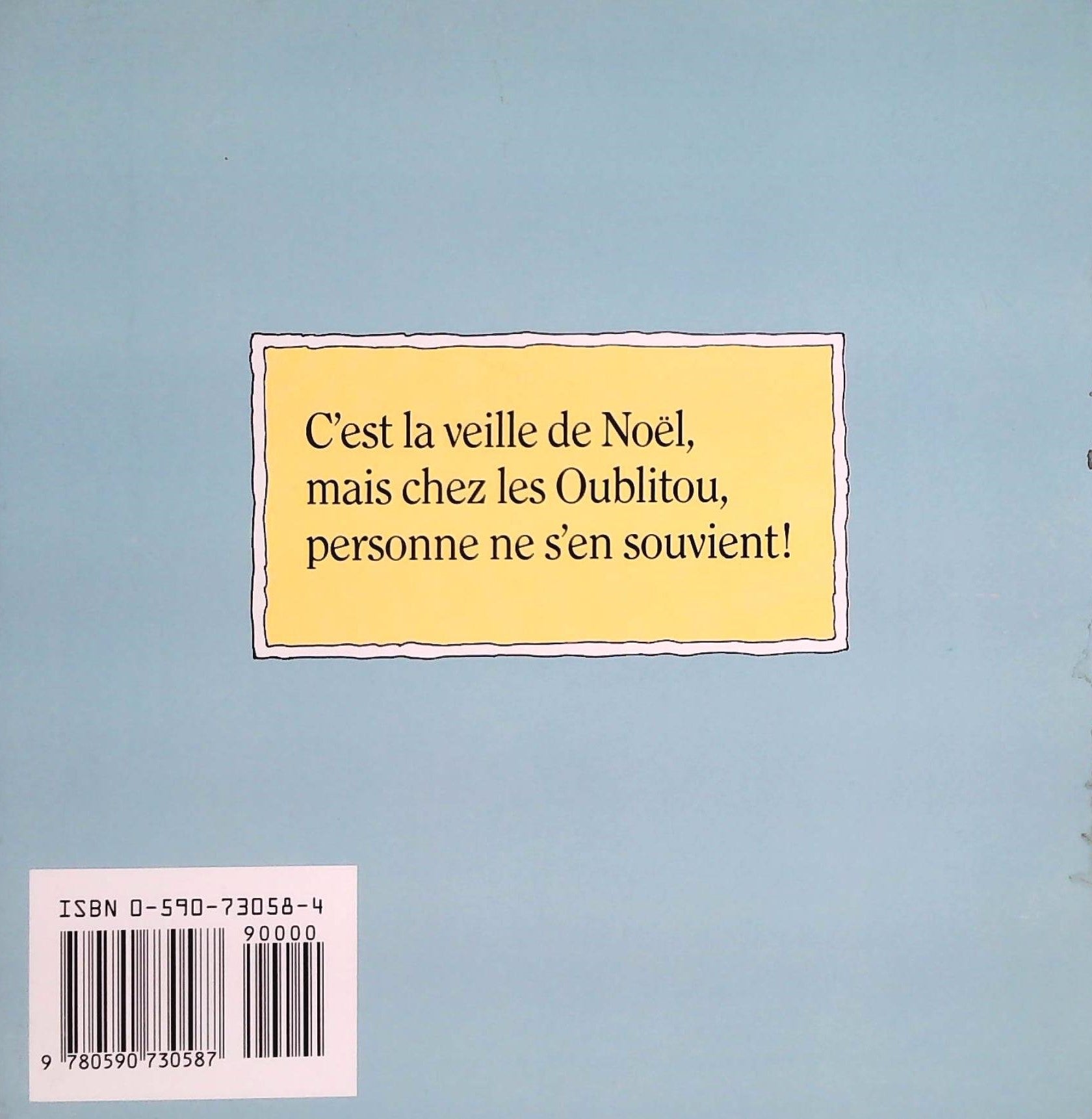 La famille Oublitou au secours du Père Noël (Larry Weinberg)