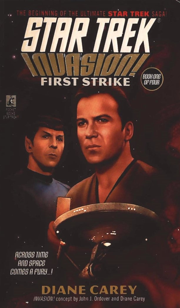 Livre ISBN 0671540025 Star Trek # 79 : Invasion #1: First Strike (Diane Carey)