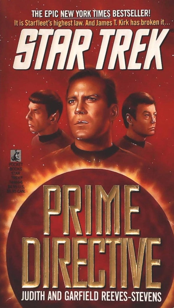 Livre ISBN 0671744666 Star Trek : Prime Directive (Judith Reeves-Stevens)