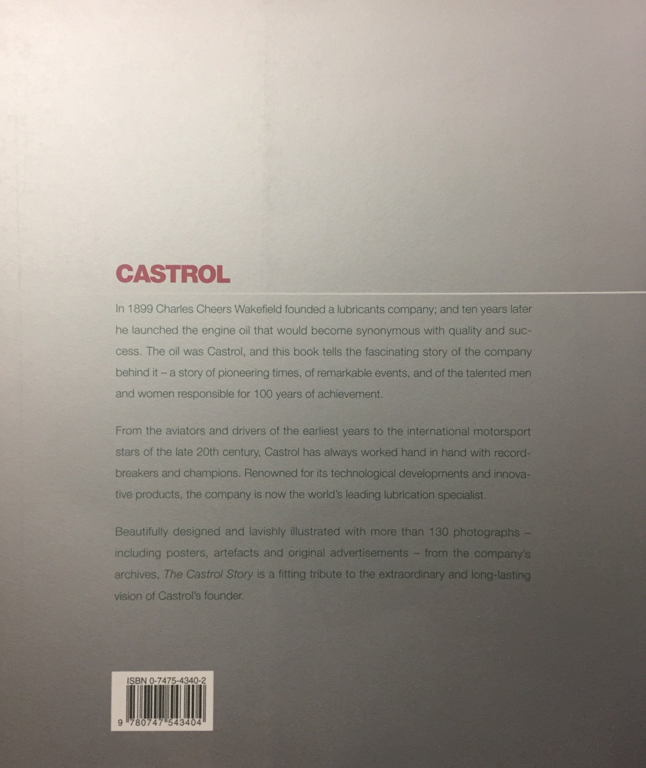 Castrol : The First 100 Years