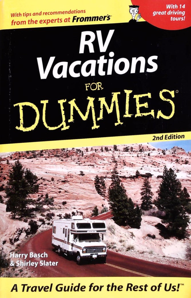 Livre ISBN 076454442X RV Vacations For Dummies (Harry Basch)