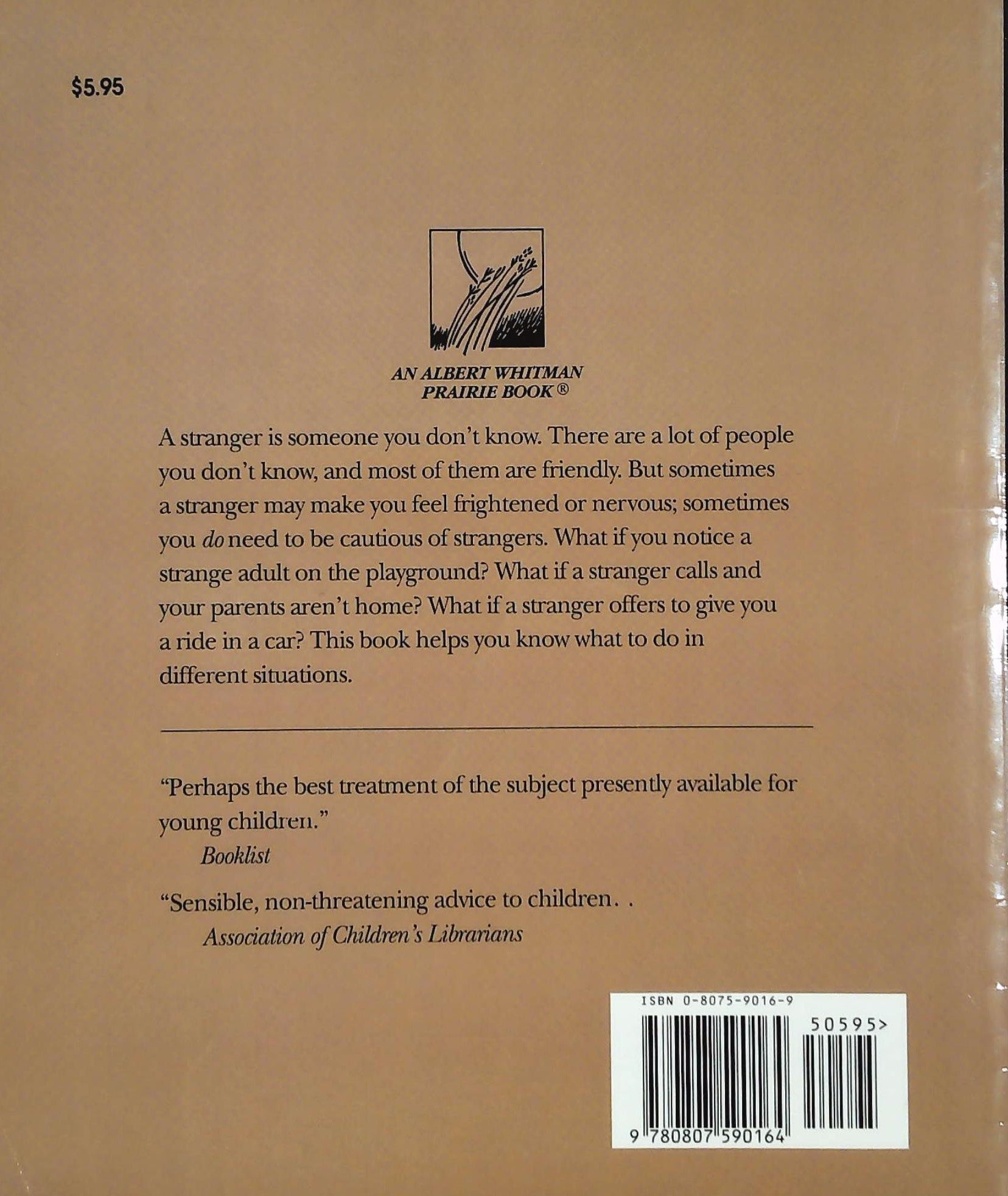 Who Is a Stranger and What Should I Do? (Linda Walvoord Girard)