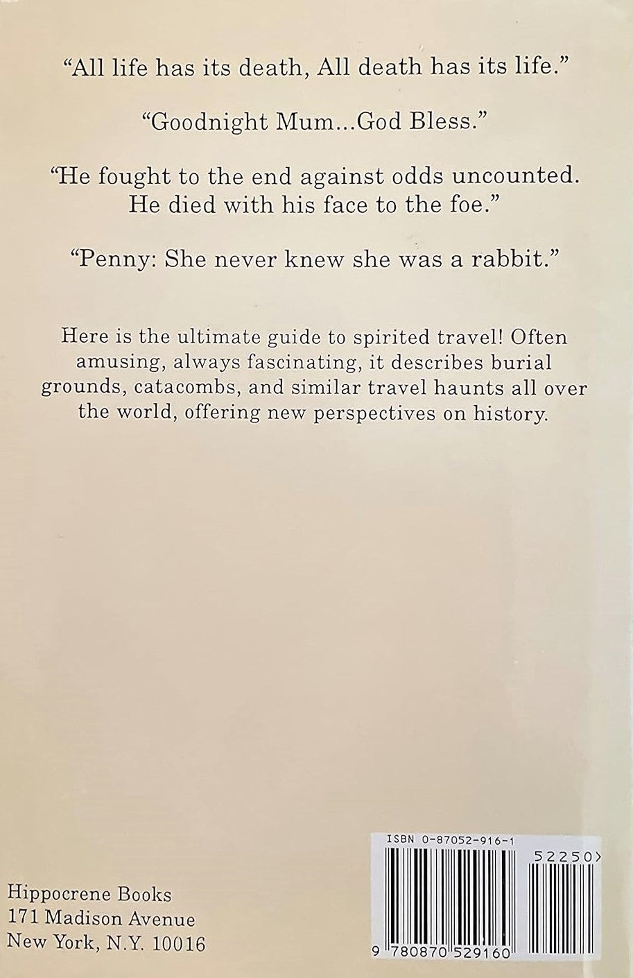 The Cemetery Book: Graveyards, Catacombs and Other Travel Haunts Around the World (Tom Weil)