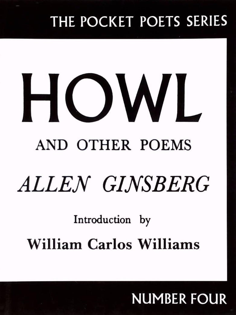 Livre ISBN 0872860175 Pocket Poets Series # 4 : Howl and Other Poems (Allen Ginsberg)