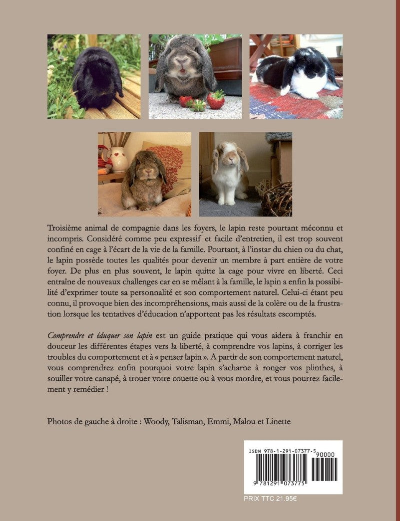 Comprendre et éduquer son lapin (Gwenaëlle Bernard)