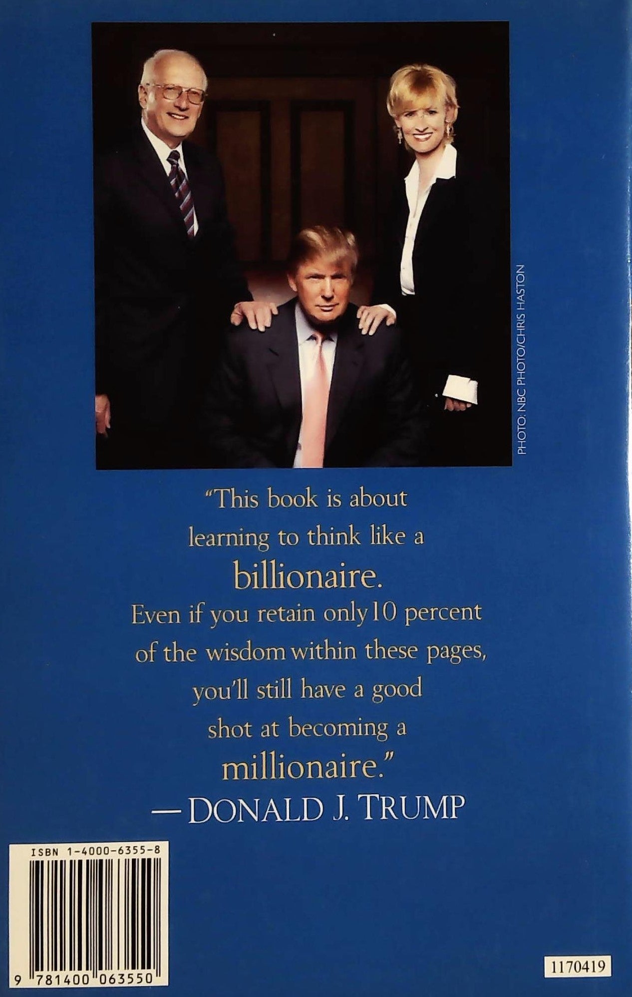 Trump: Think Like a Billionaire: Everything You Need to Know About Success, Real Estate, and Life (Donald J. Trump)