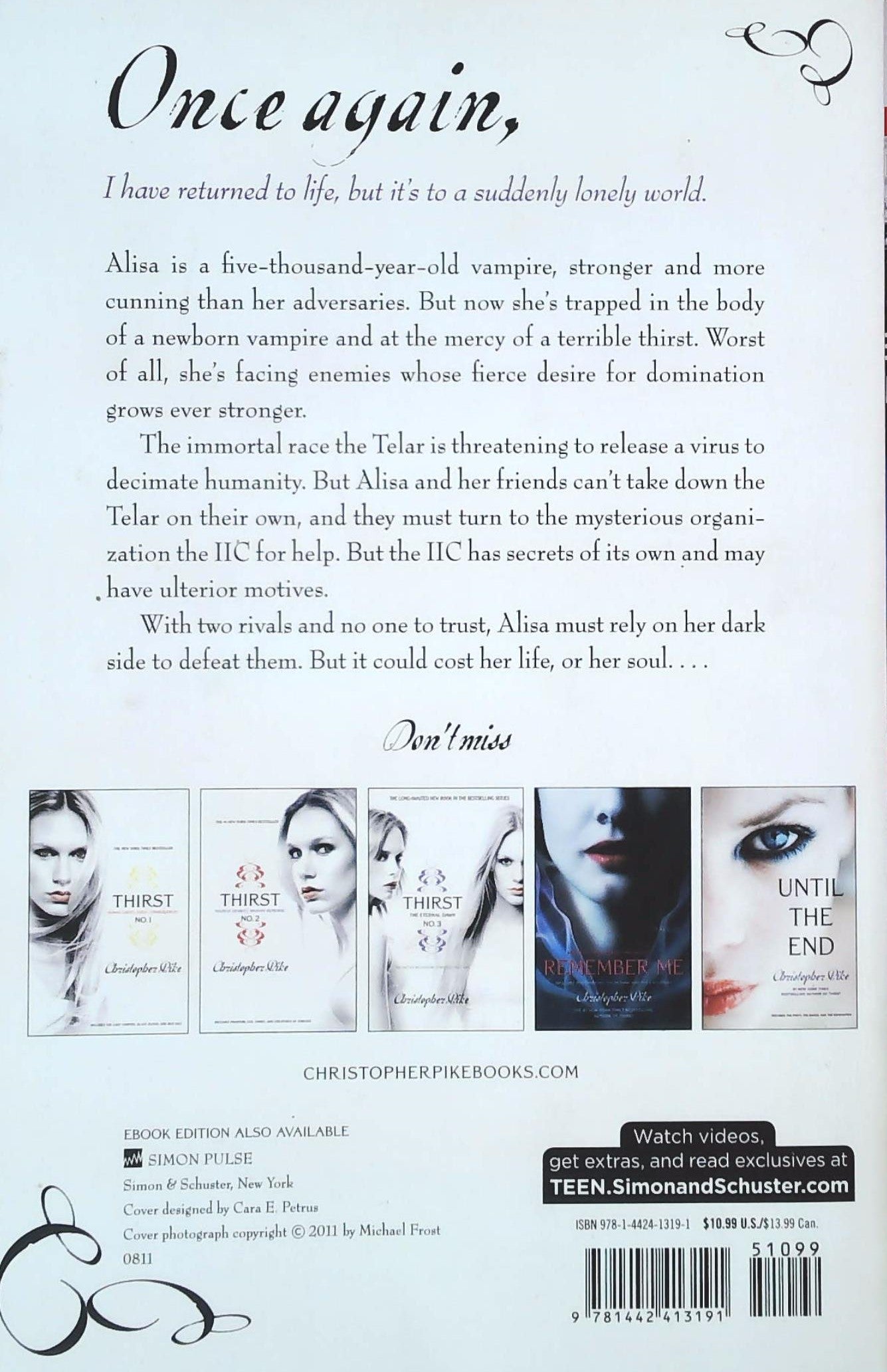 Thirst # 4 : The Shadow of Death (Christopher Pike)