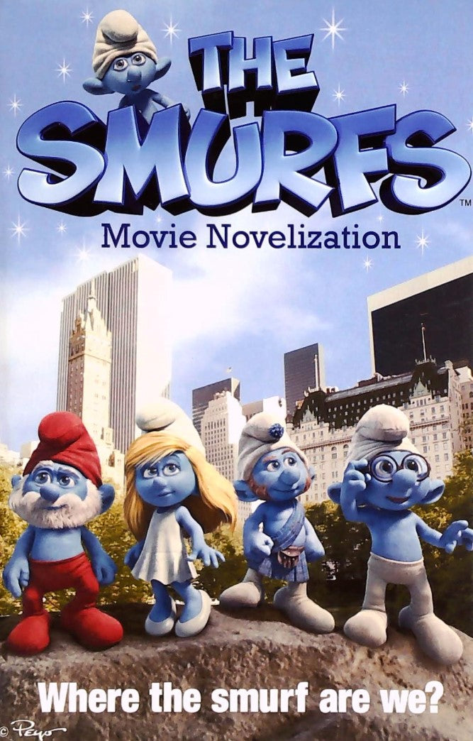 Livre ISBN 1442423854 The Smurfs Movie Novelization (Stacia Deutsch)
