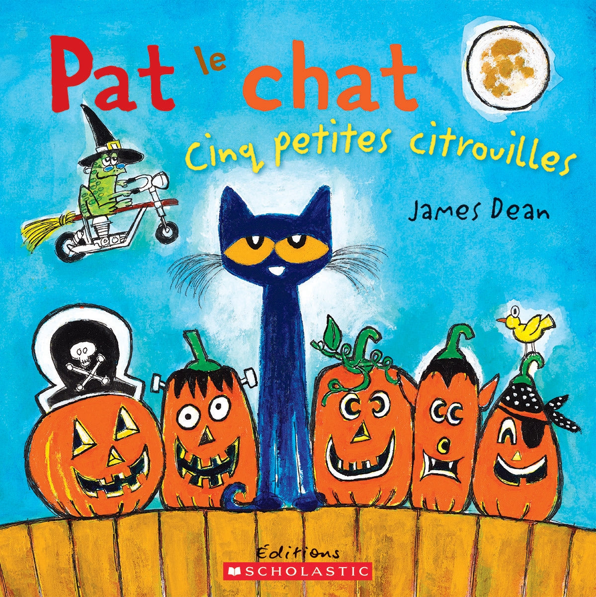 Pat le chat : Cinq petites citrouilles - James Dean