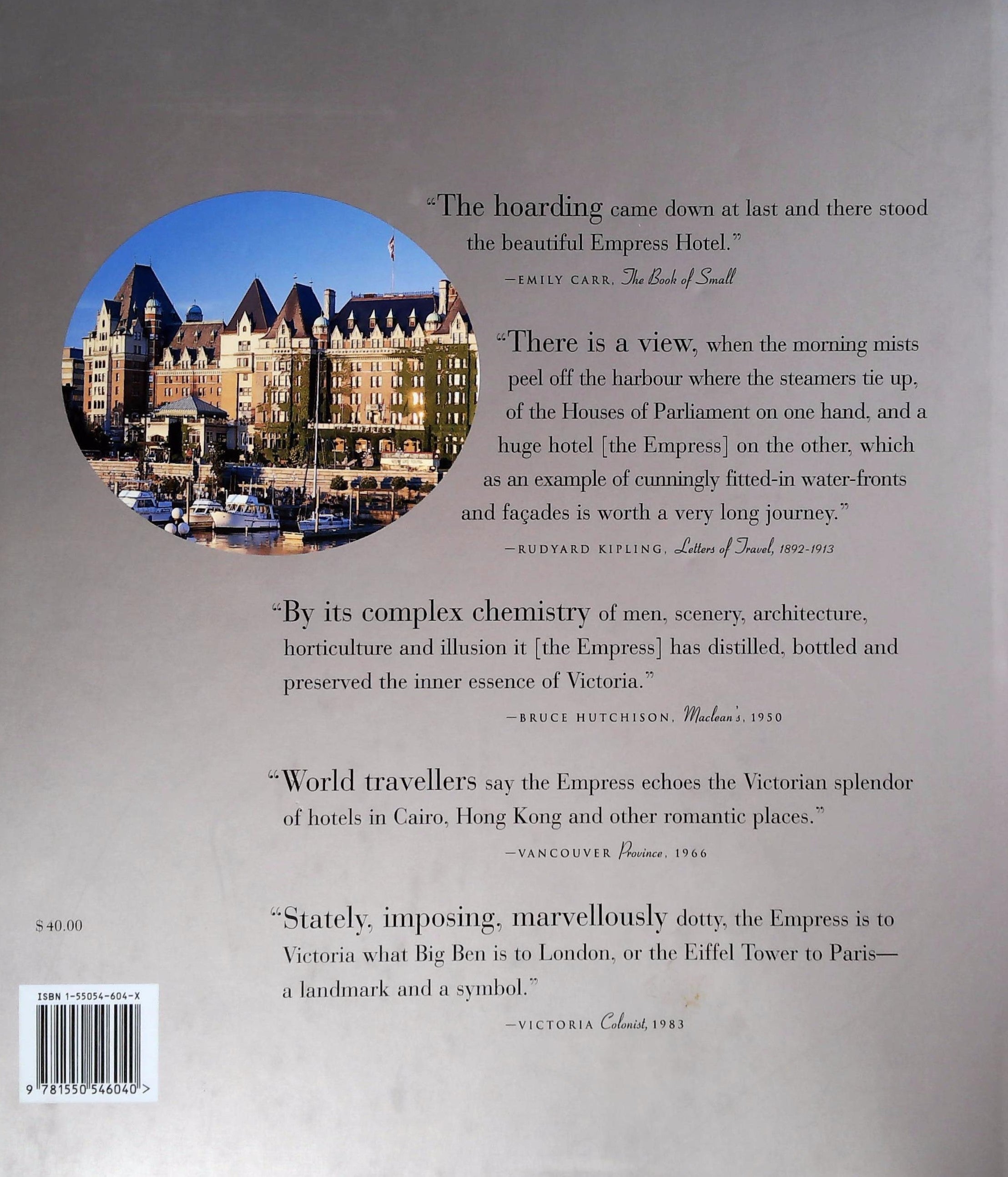 The Empress Hotel: In the grand style (Terry Reksten)