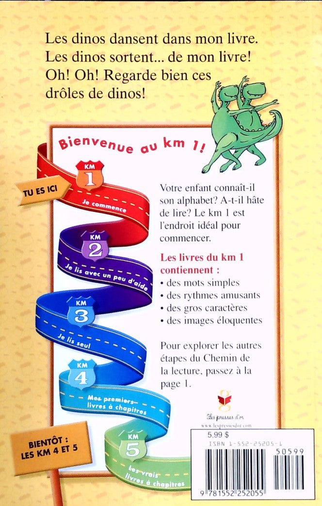 Je commence, le chemin de la lecture : La danse des dinos (Sally Lucas)