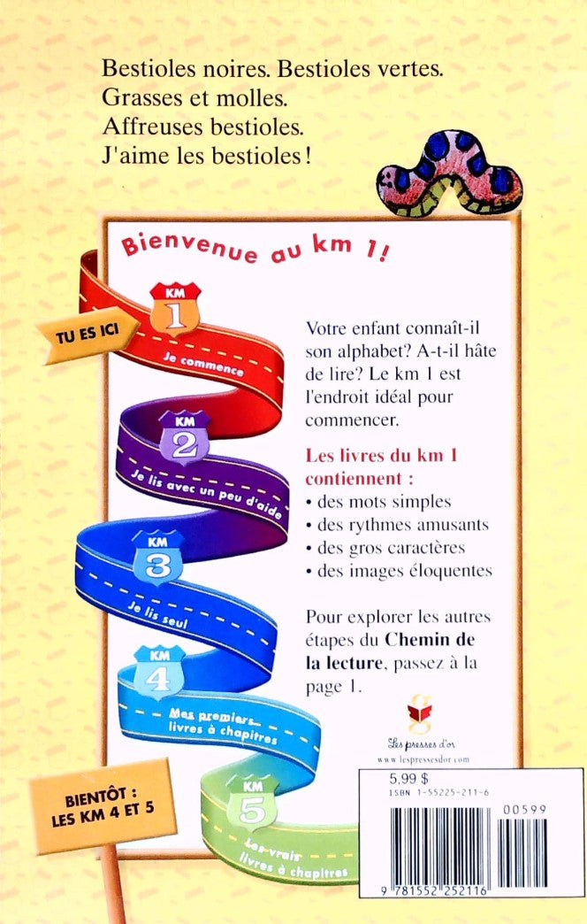 Je commence, le chemin de la lecture : J'aime les bestioles (Margaret Wise Brown)