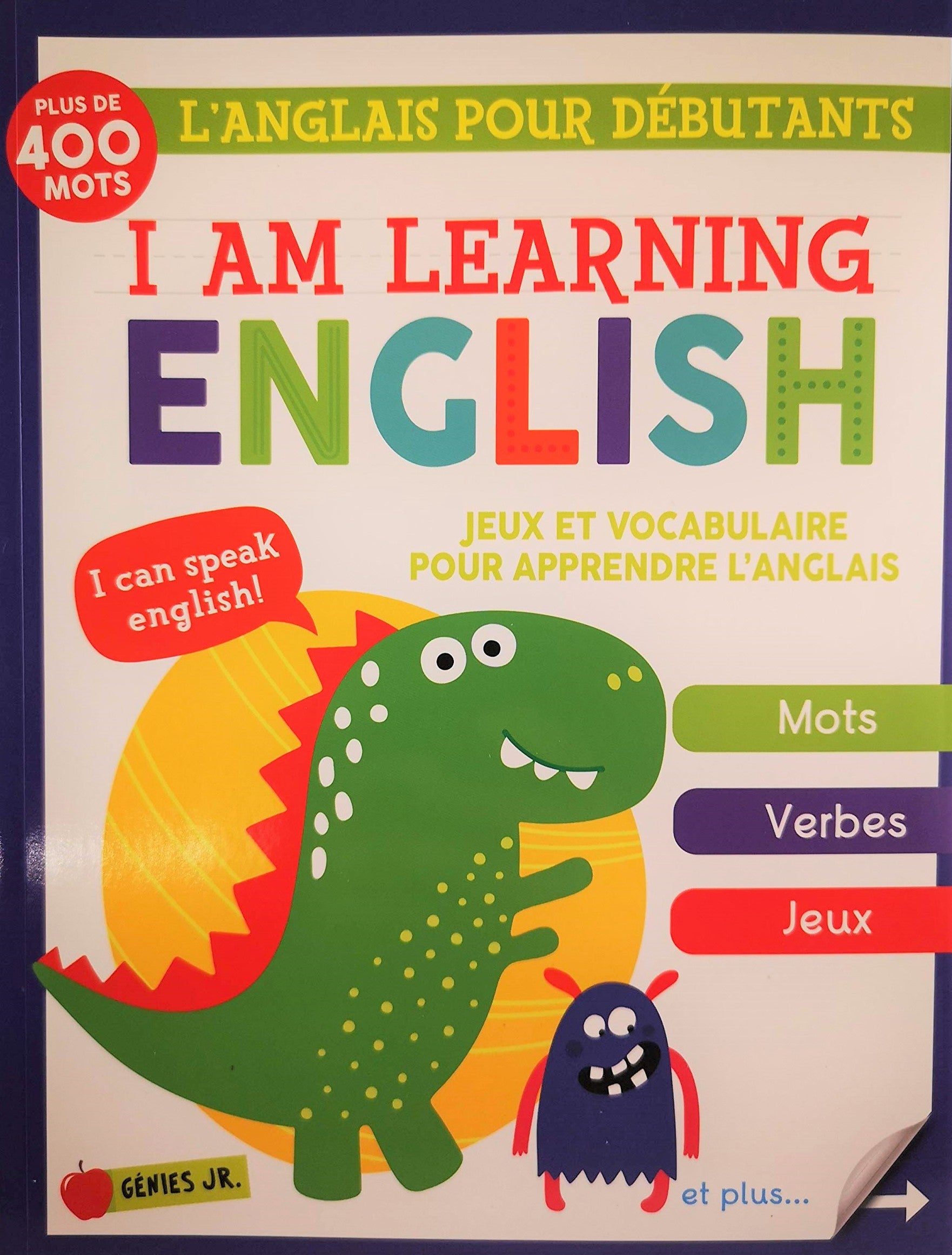 Livre ISBN  L'anglais pour débutants : I Am Learning English