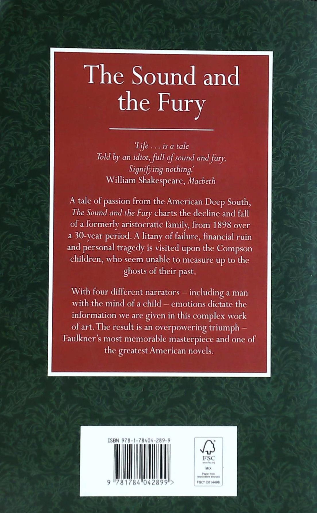 The Sound and the Fury (William Faulkner)