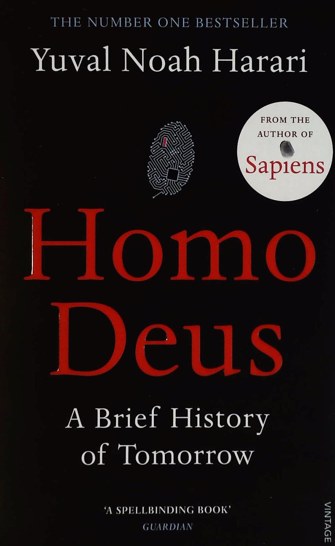 Livre ISBN Homo Deus : A Brief History of Tomorrow (Yuval Noah Harari)