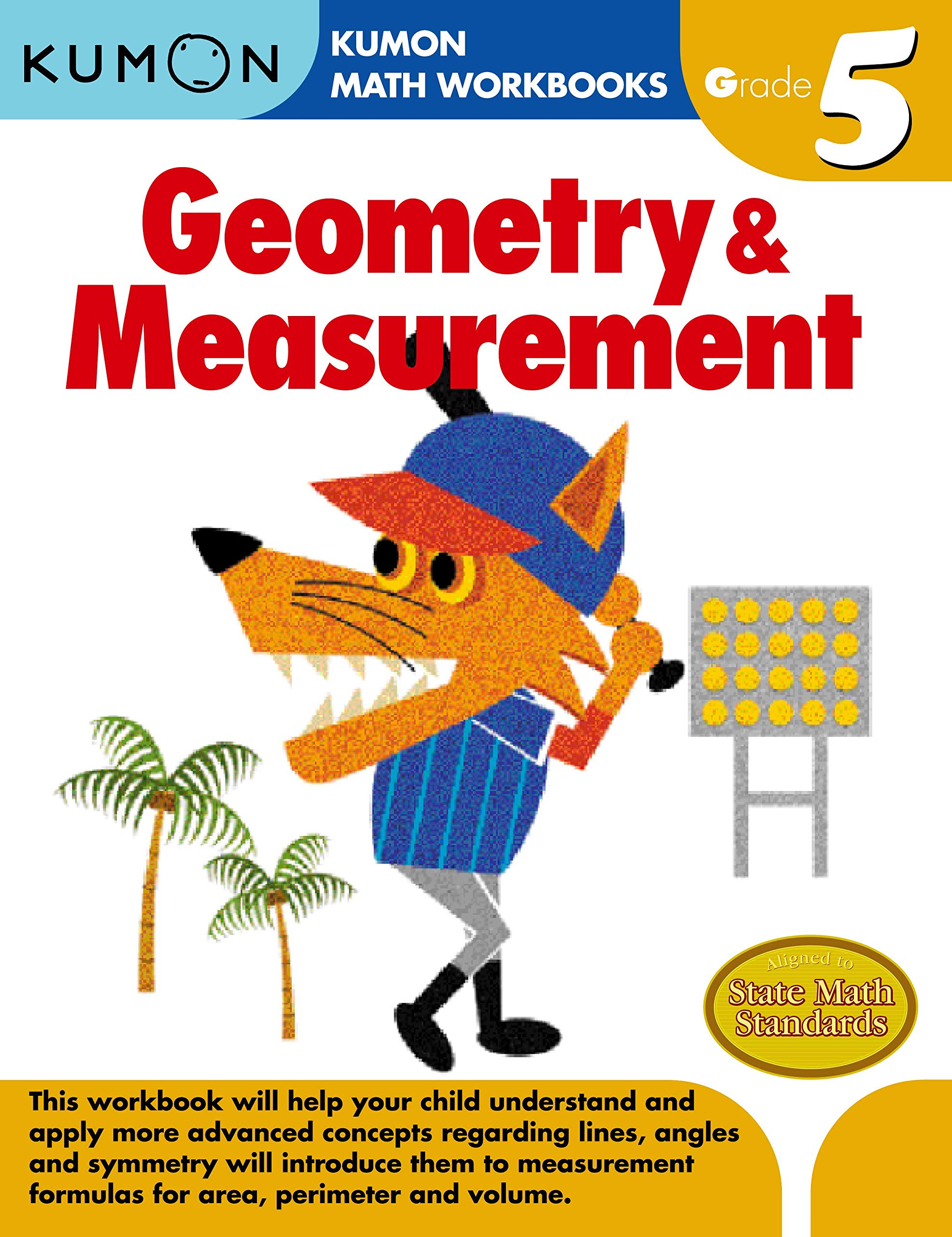 Livre ISBN 1934968668 Geometry & Measurement (Kumon Math Workbooks Grade 5) (Kumon)
