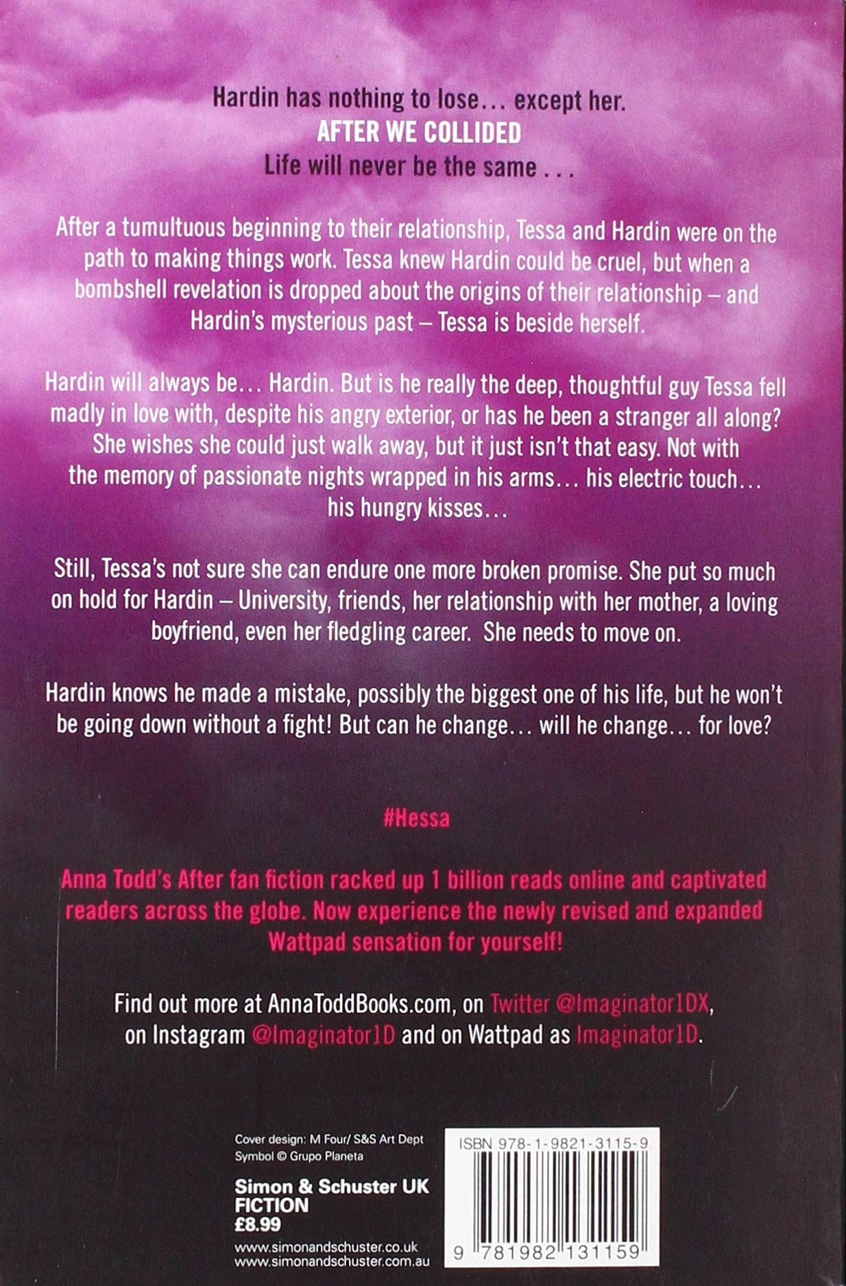 The After Series : After We Collided (Anna Todd)
