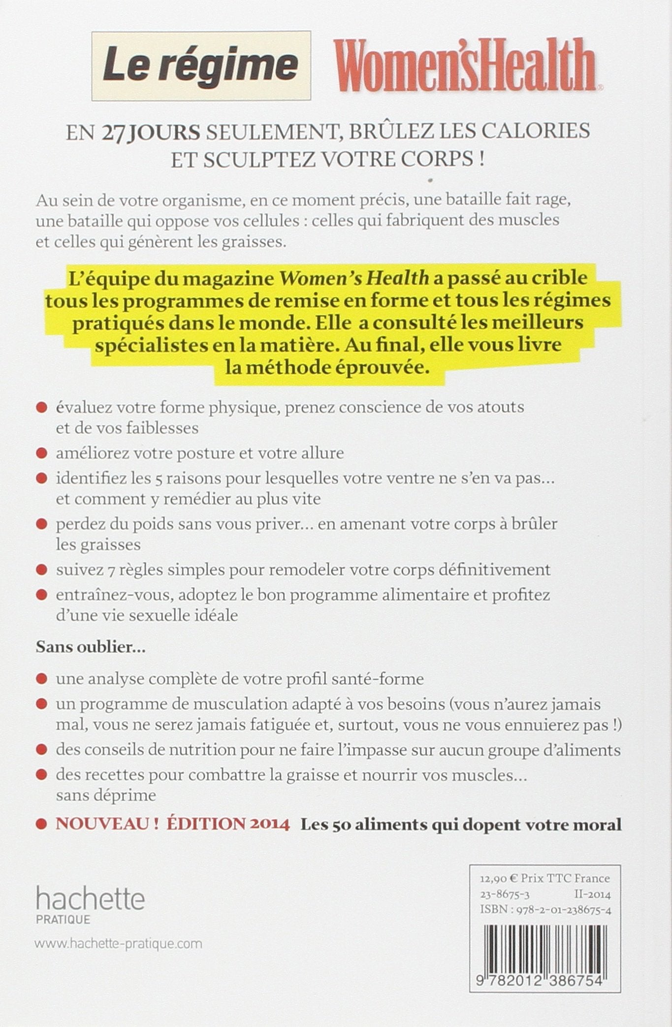 Le régime Women'sHealth : 27 jours pour sculpter votre corps (Stephen Perrine)