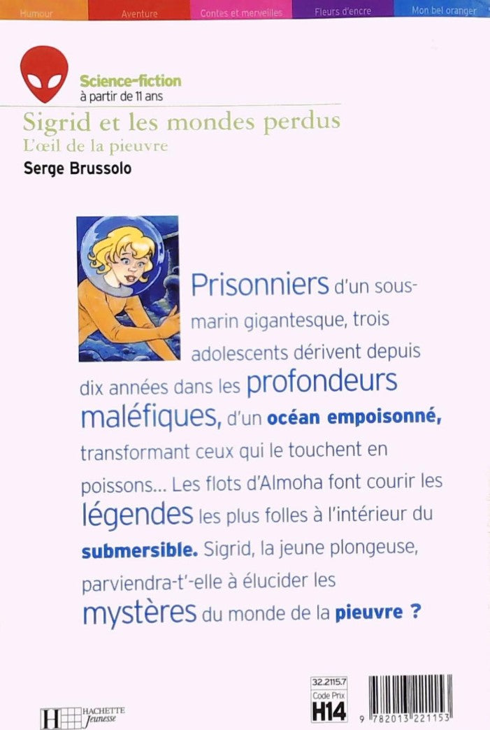 Sigrid et les mondes perdus : L'œil de la pieuvre (Serge Brussolo)