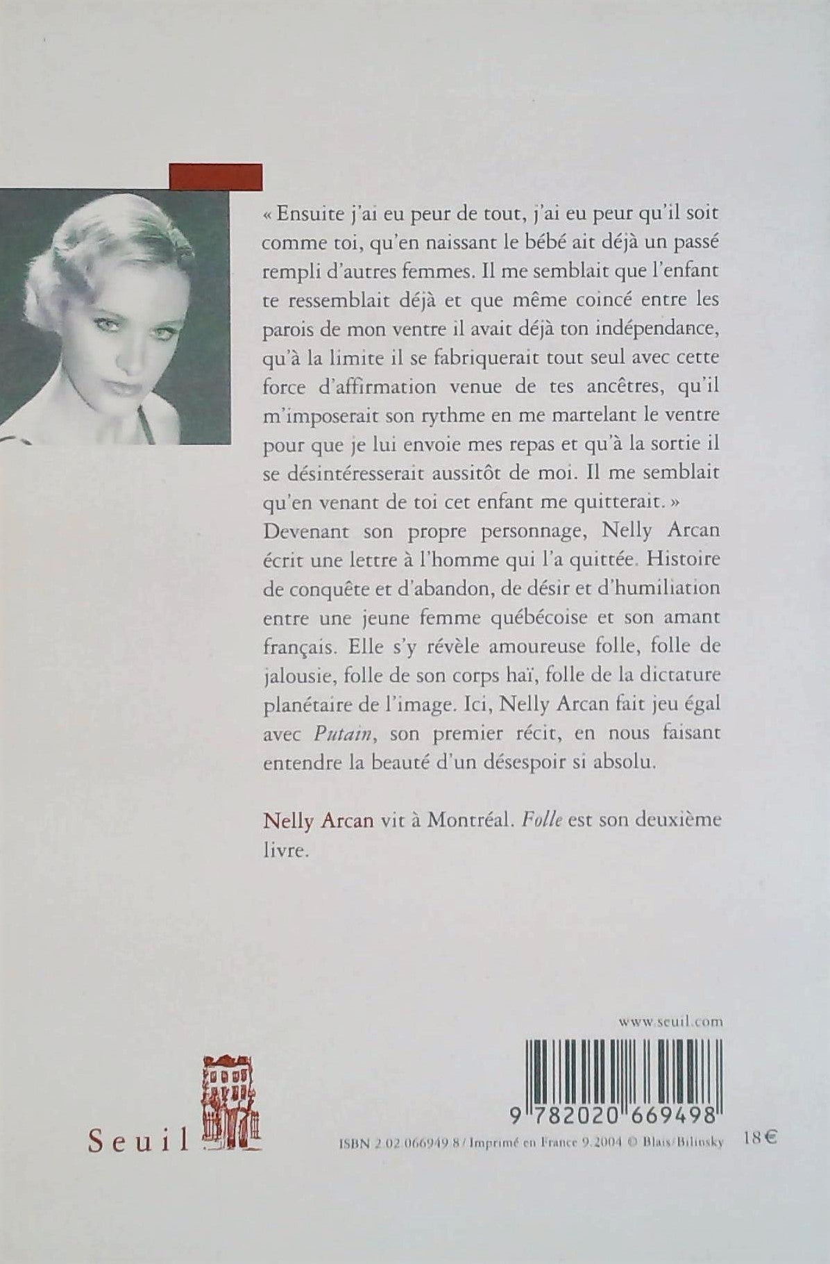 Folle (Nelly Arcan)