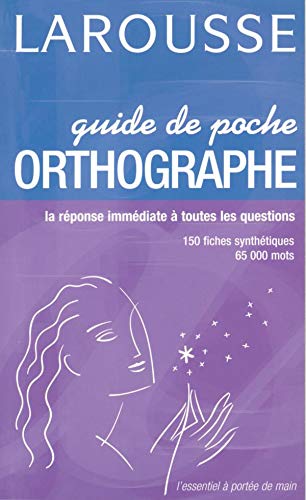 Guide de poche Orthographe