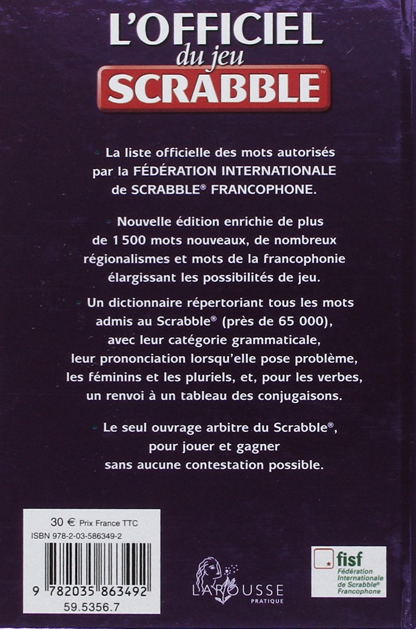 L'officiel du Jeu Scrabble