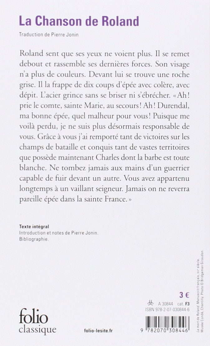 La chanson de Roland