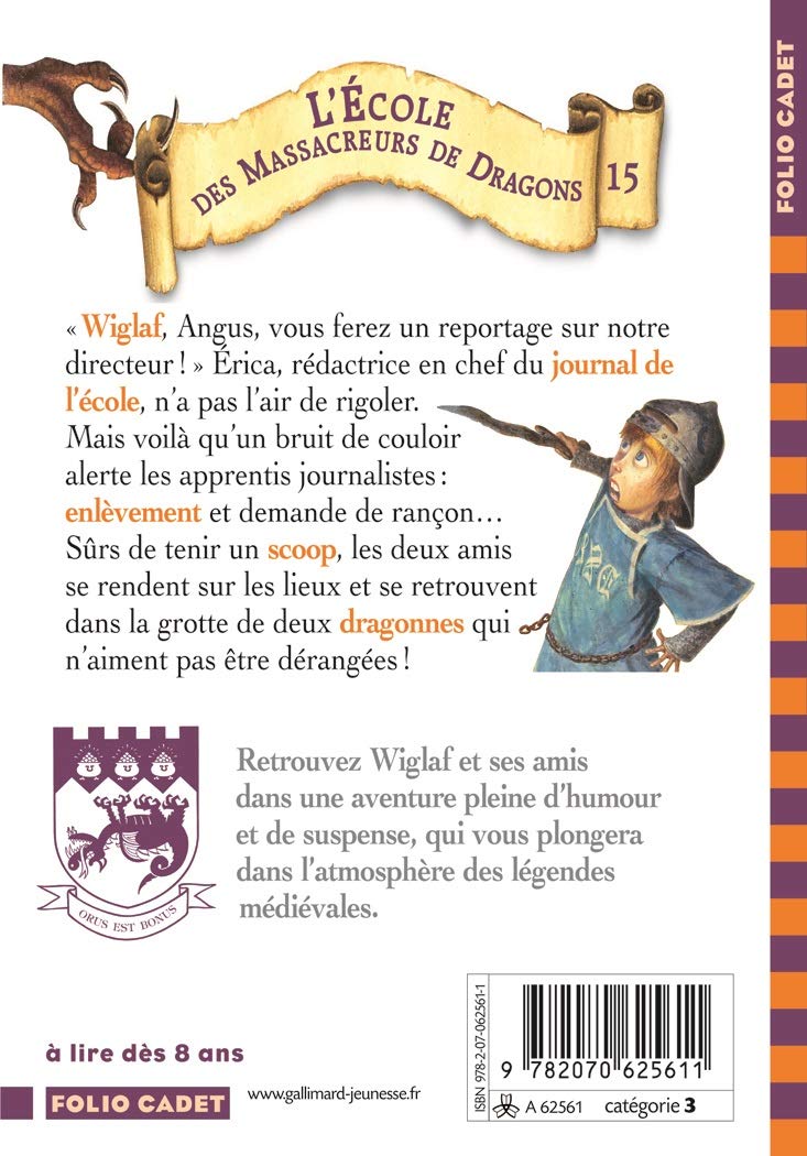 L'École des massacreurs de Dragons # 15 : Demande De Rancon (Kate Mcmullan)