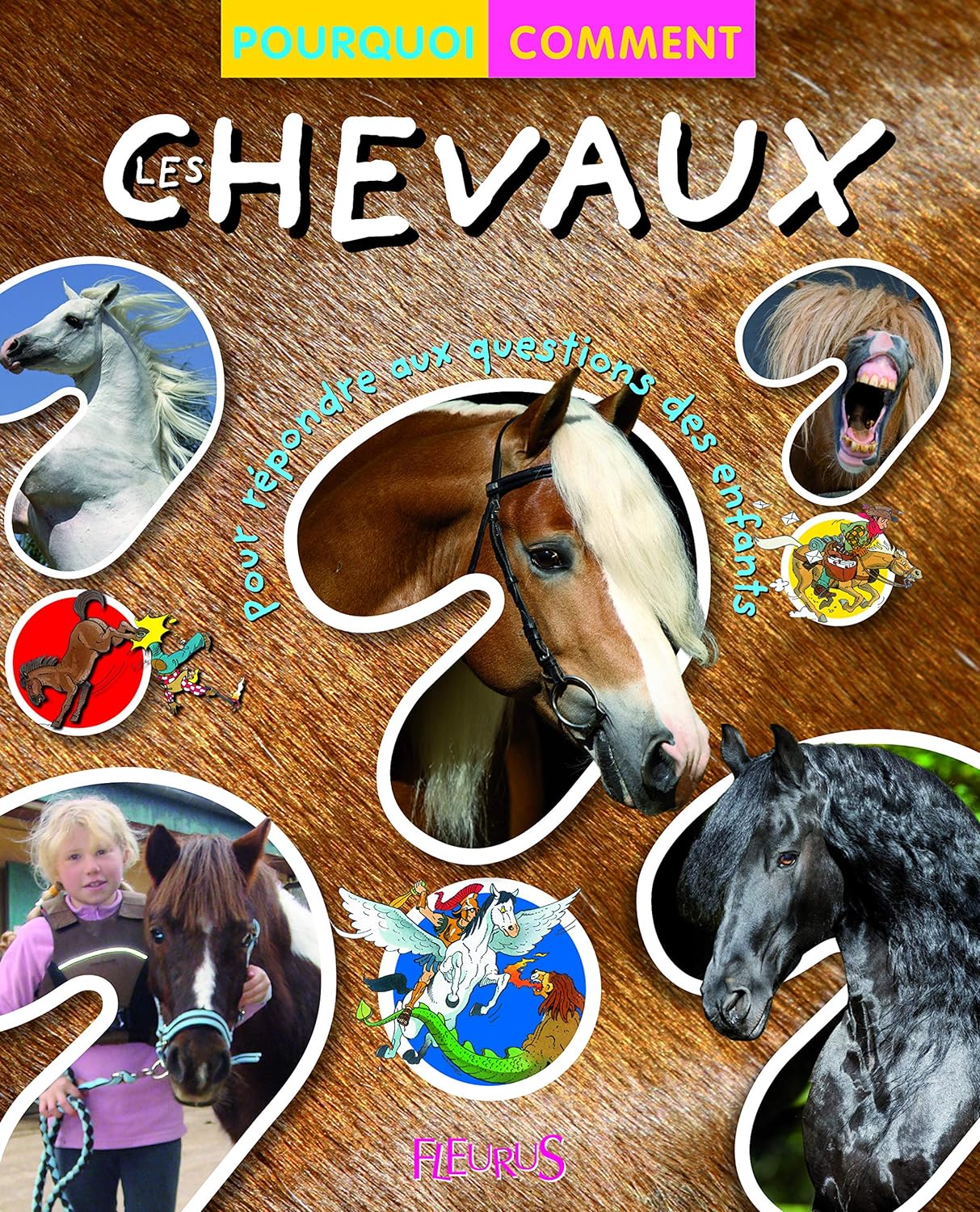 Livre ISBN Pourquoi Comment : Les chevaux (Patricia Reinig)
