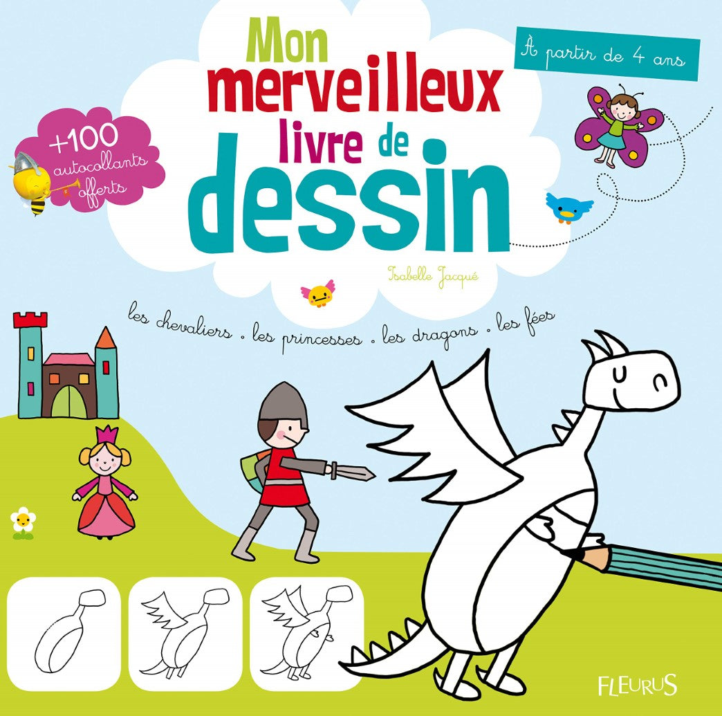 Mon merveilleux livre de dessin - Isabelle Jacqué