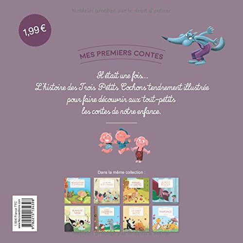 Mes premiers contes : Les trois petits cochons (Pascal Vilvollet)