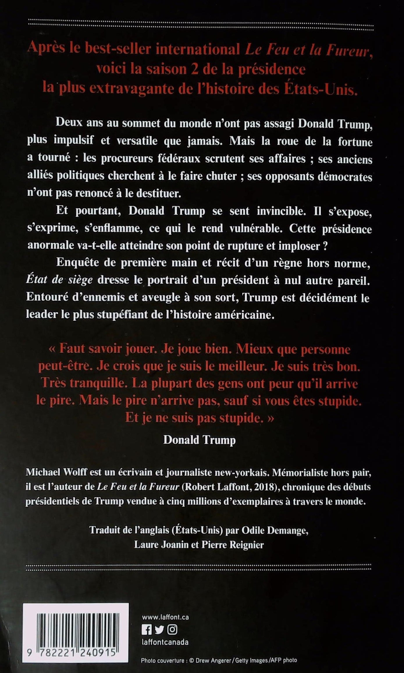 État de siège : Trump seul contre tous (Michael Wolff)