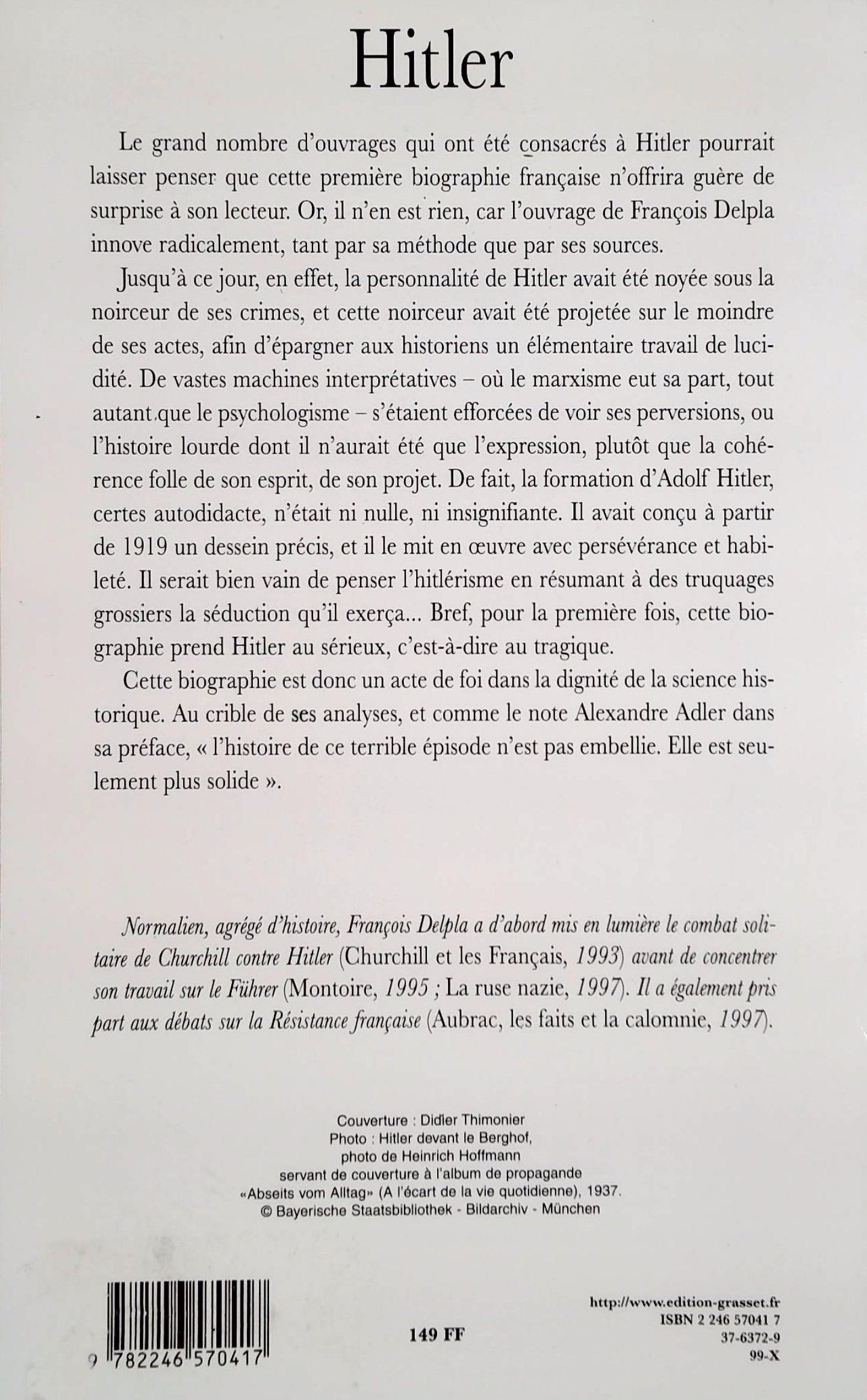Hitler (François Delpla)