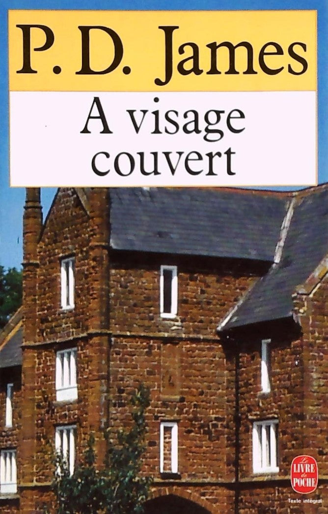 Livre ISBN 2253060321 À visage couvert (P.D. James)