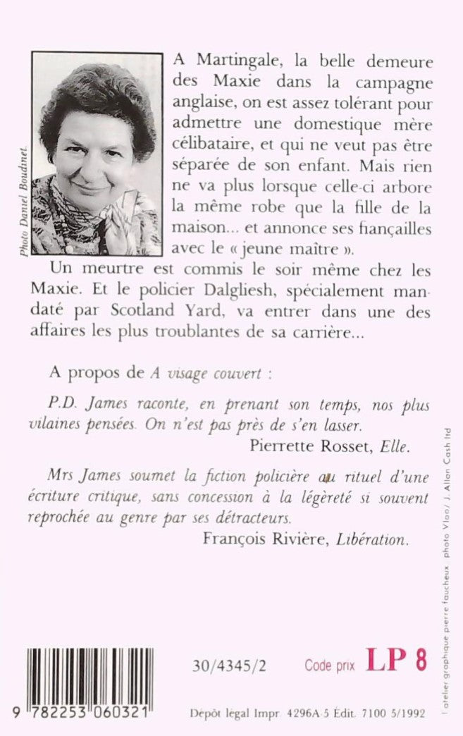 À visage couvert (P.D. James)