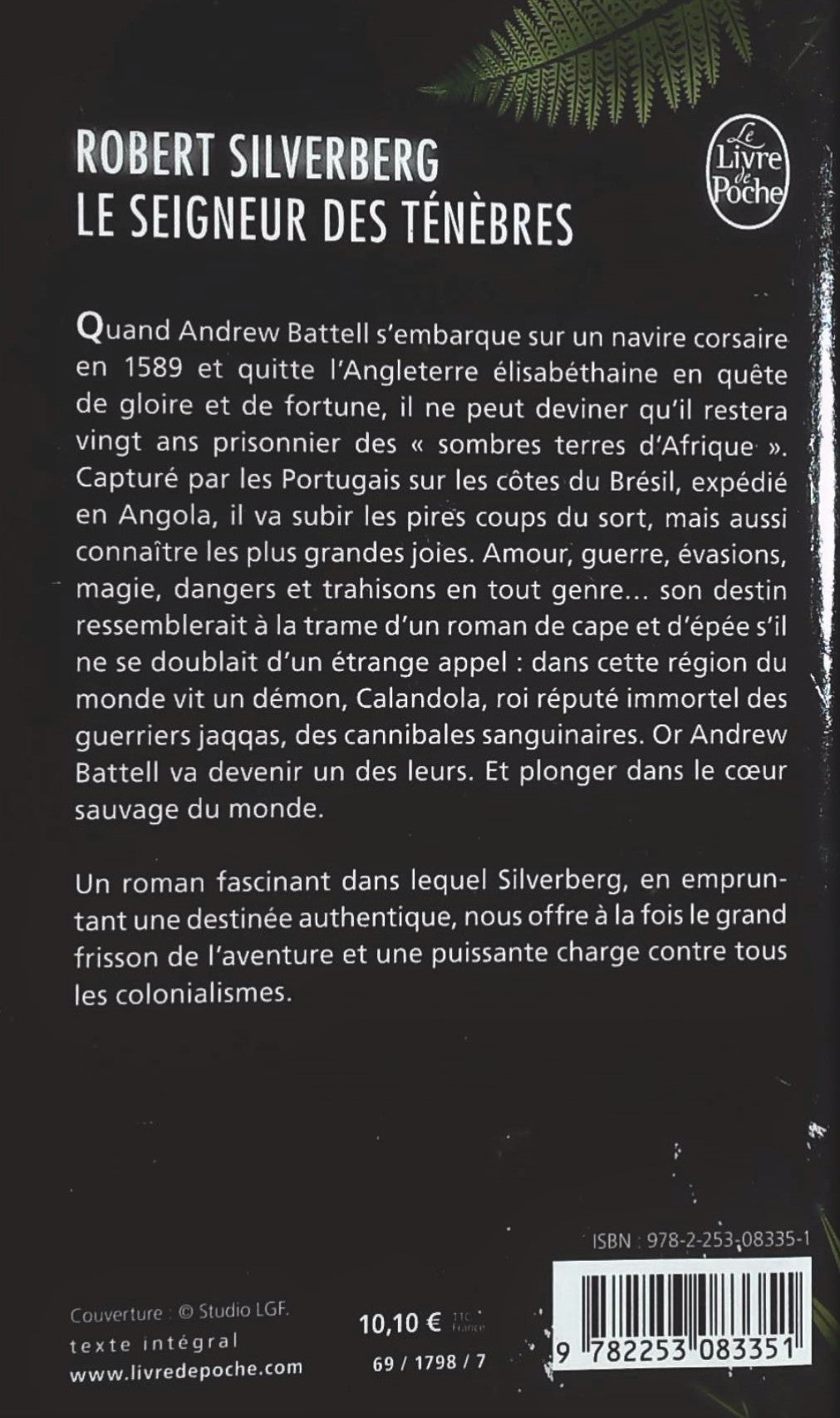 Le seigneur des ténèbres (Robert Silverberg)