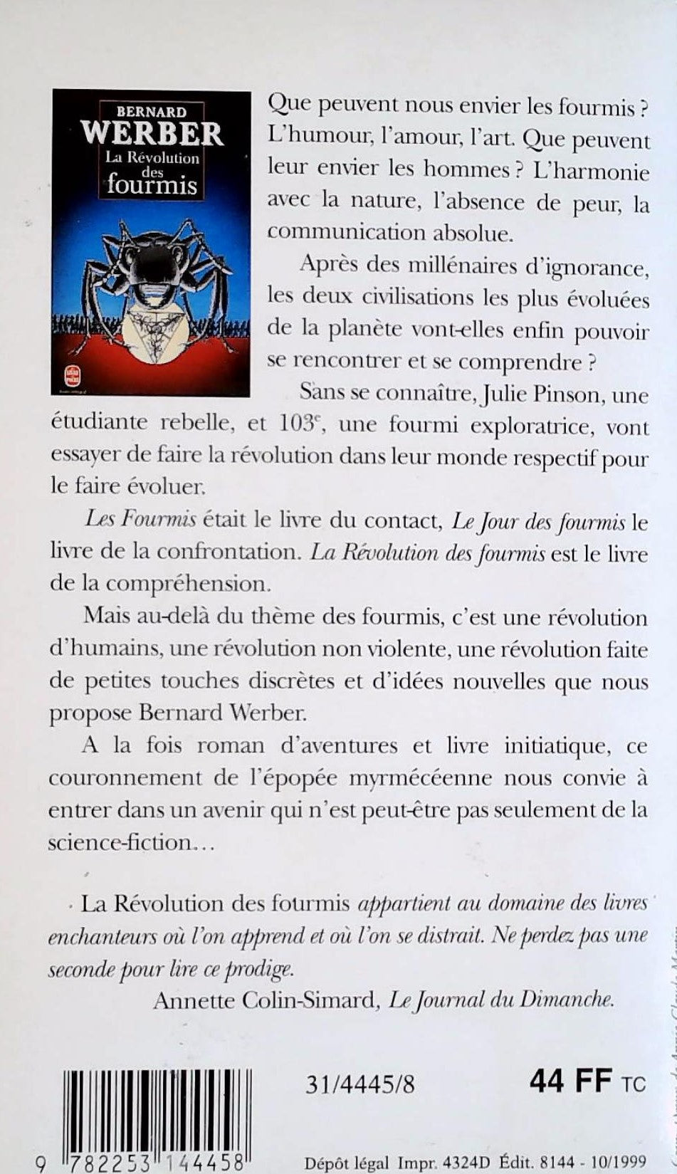 La révolation des fourmis (Bernard Werber)