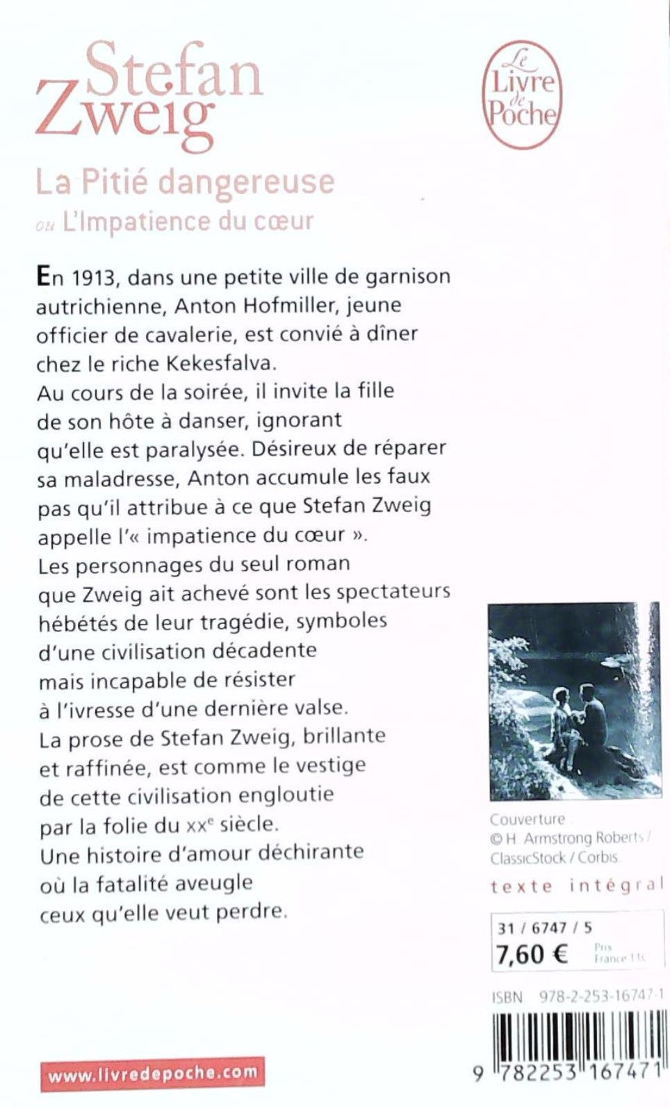 La pitié dangereuse ou L'impatience du coeur (Stefan Zweig)