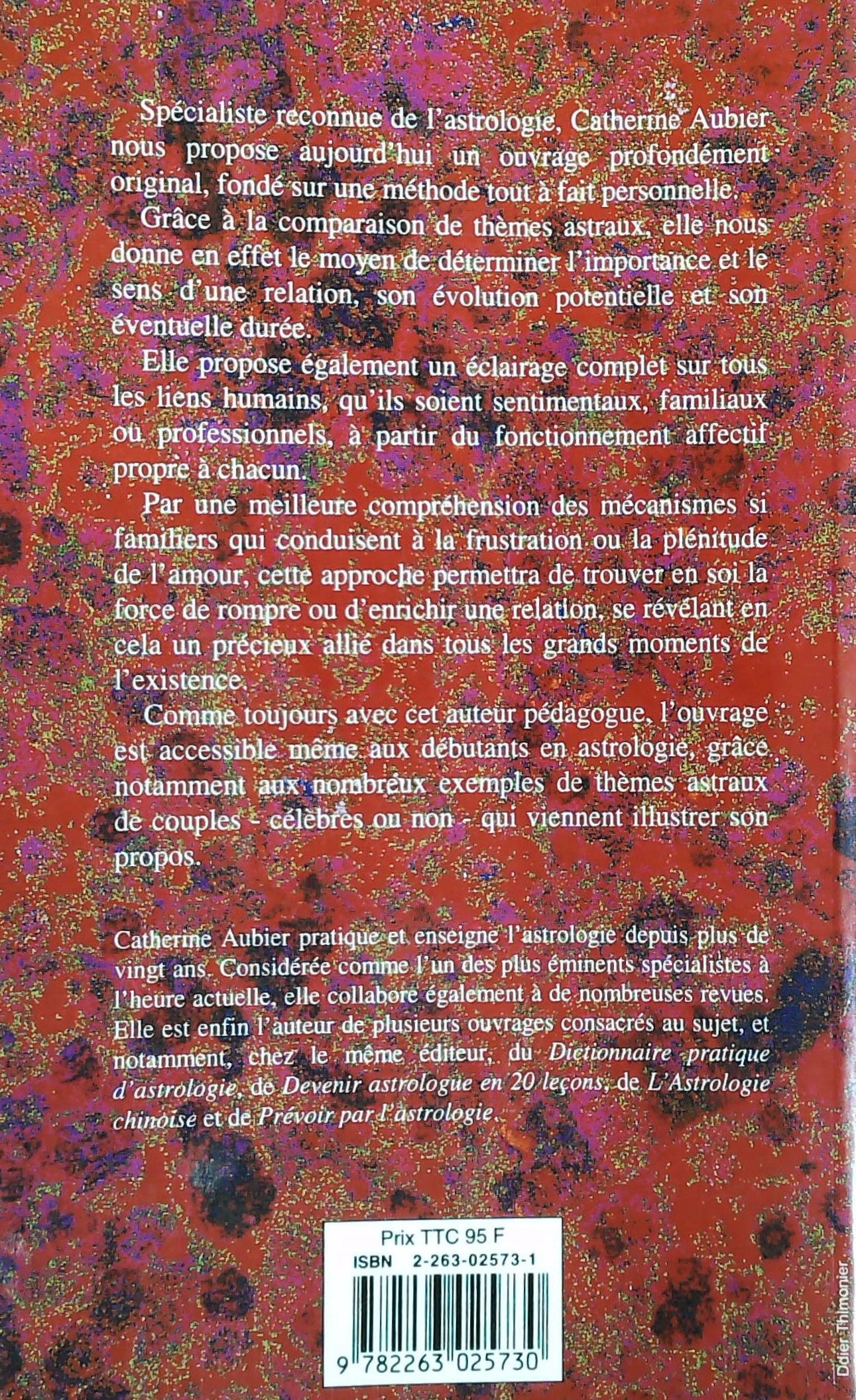 Le livre de vos affinités astrales (Catherune Aubier)