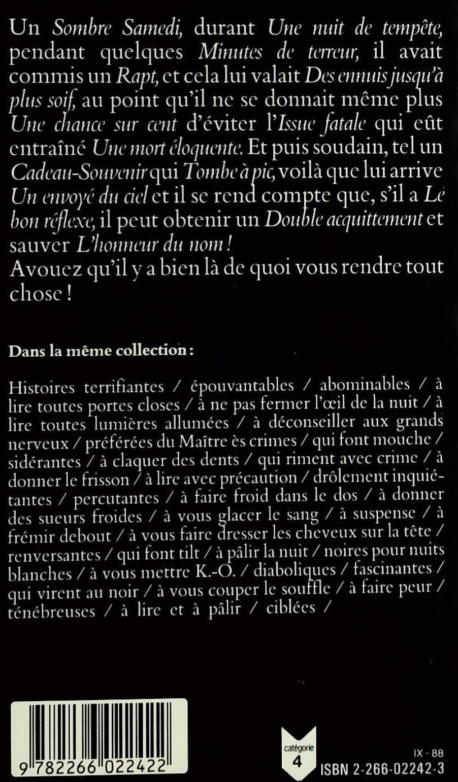 Histoires à rendre tout chose (Alfred Hitchcock)