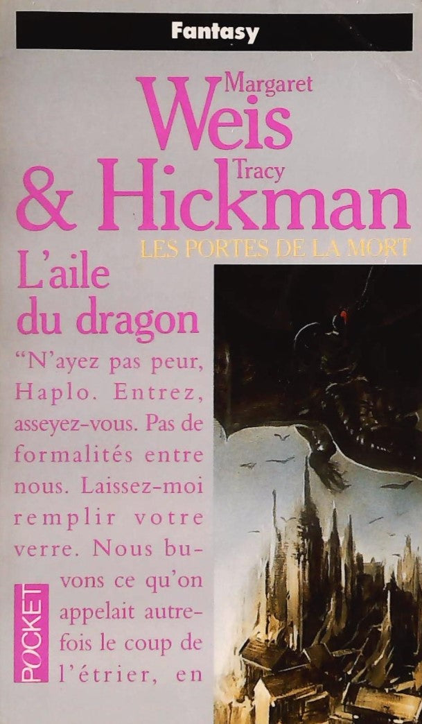 Livre ISBN 2266051644 Les portes de la mort : L'aile du dragon (Margaret Weis)