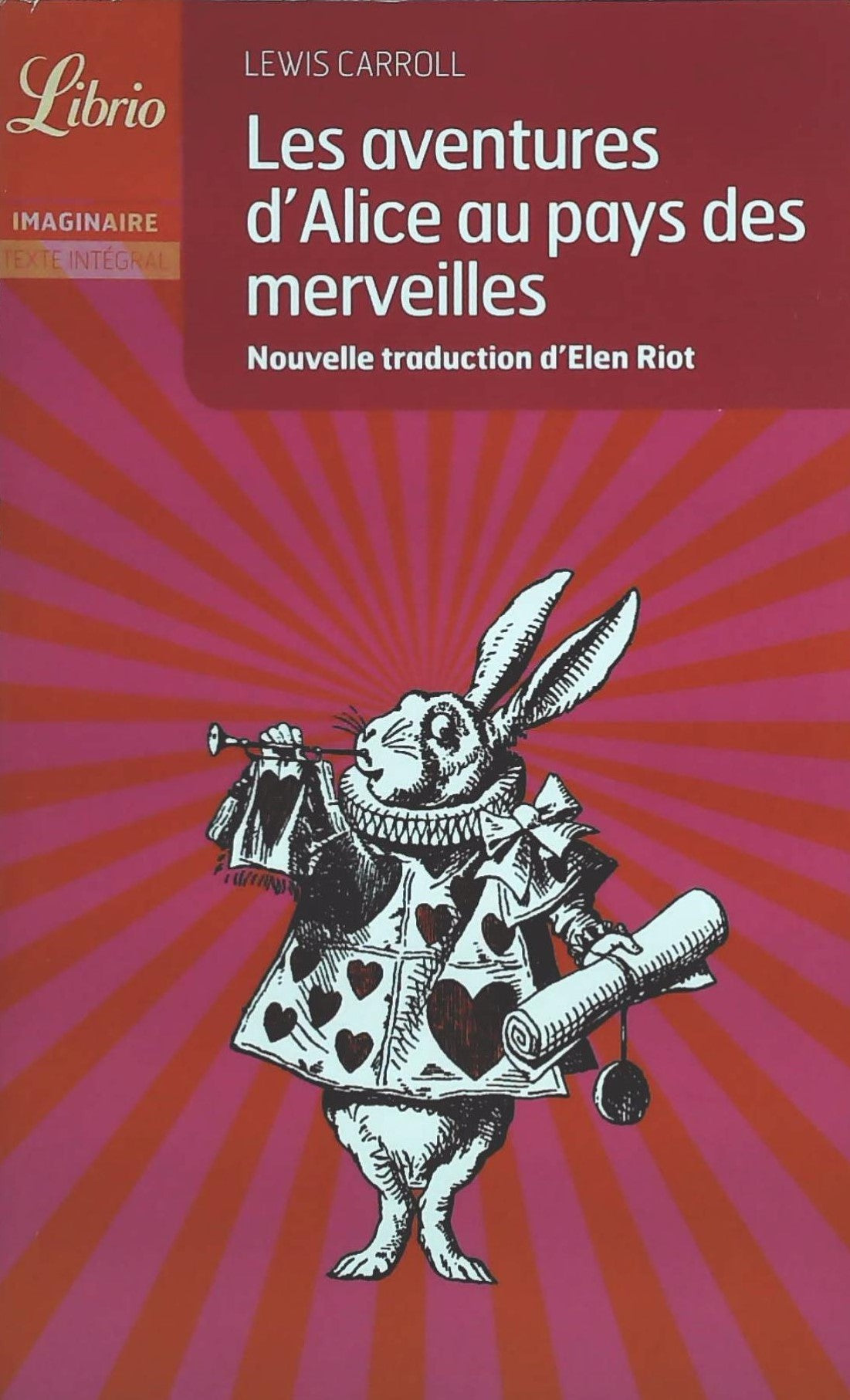 Livre ISBN 2290343471 Imaginaire # 389 : Les aventures d'Alice au pays des merveilles (Lewis Carroll)