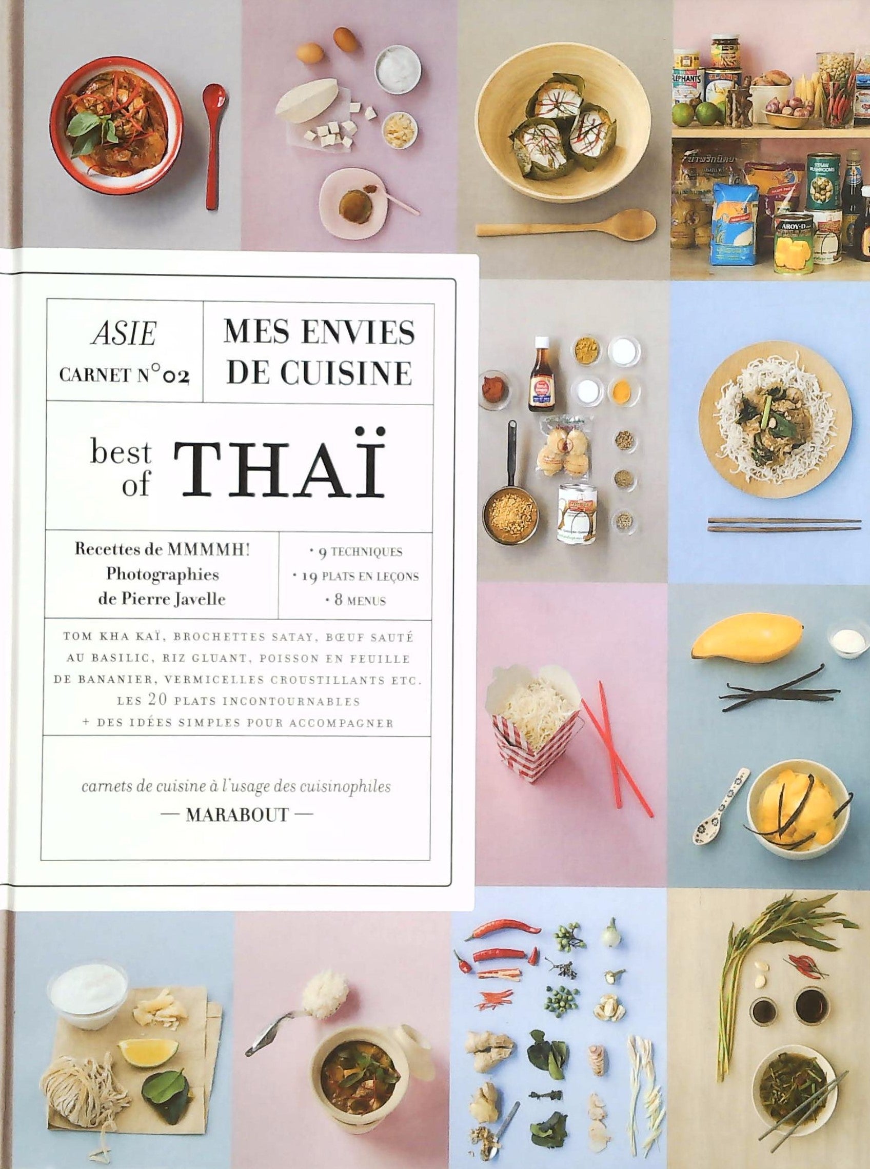 Livre ISBN Mes envies de cuisine : Best of Thaï (Colectif)