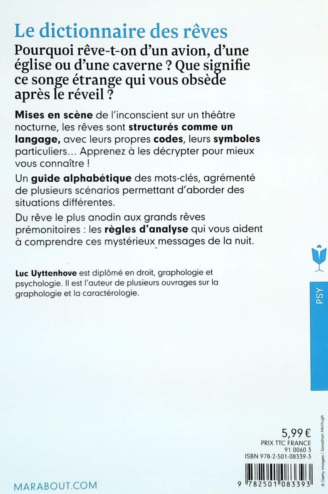 Le dictionnaire des rêves : Apprenez à décoder vos rêves (Luc Uyttenhove)