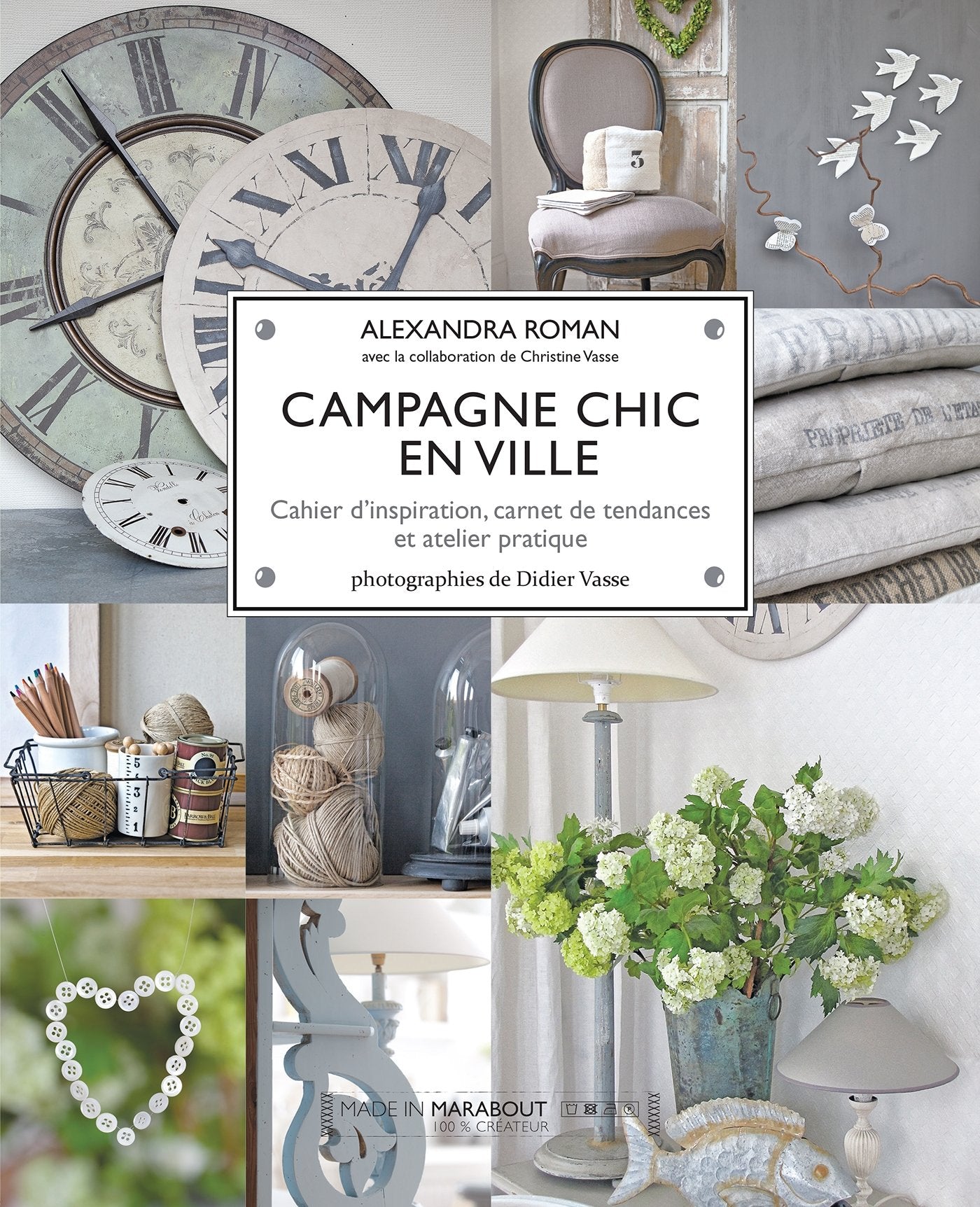 Livre ISBN 2501085353 Campagne chic en ville (Alexandra Roman)