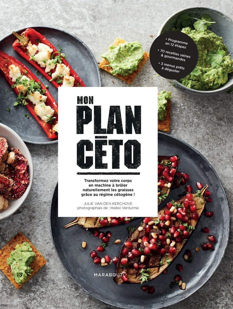 Livre ISBN 2501145003 Mon plan Céto - Réussir son régime cétogène en 12 étapes (Julie van den Kerchove)
