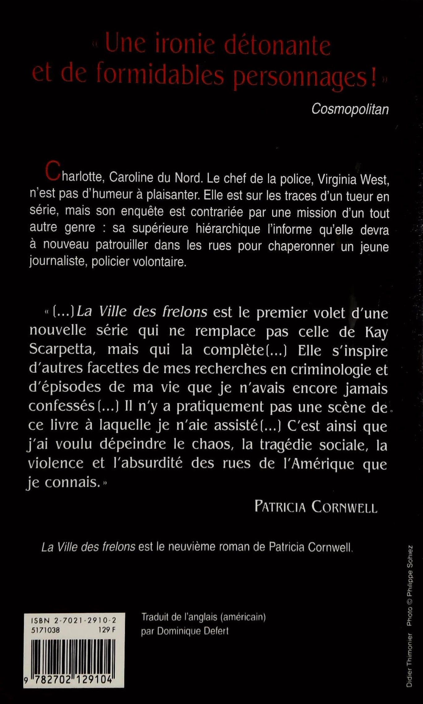 La ville des frelons (Patricia Cornwell)