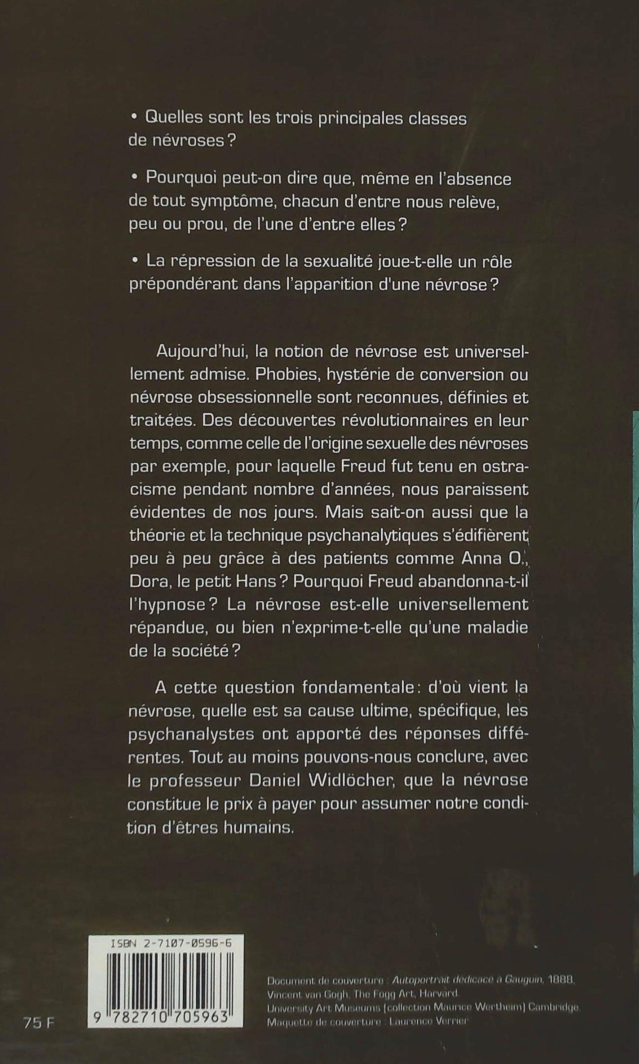 Les grandes découvertes de la psychanalise : Les névroses l'homme et se conflits